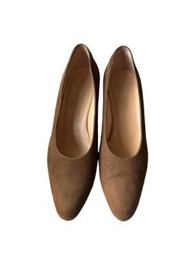 Gucci Vintage Suede Leather Kitten Heels